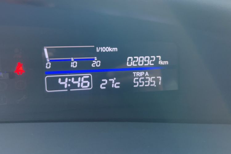 Used Honda Jade 2020 1.8L automatic Comfort version Odometer Close Up