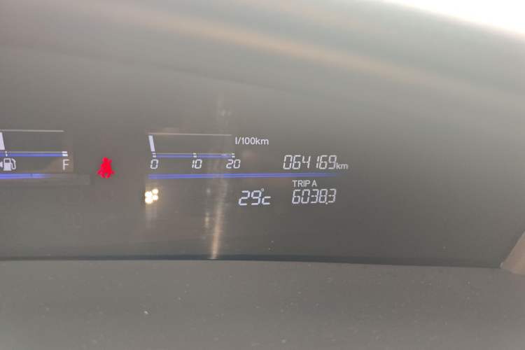 Used Honda Jade 2020 1.8L automatic Comfort version Odometer Close Up