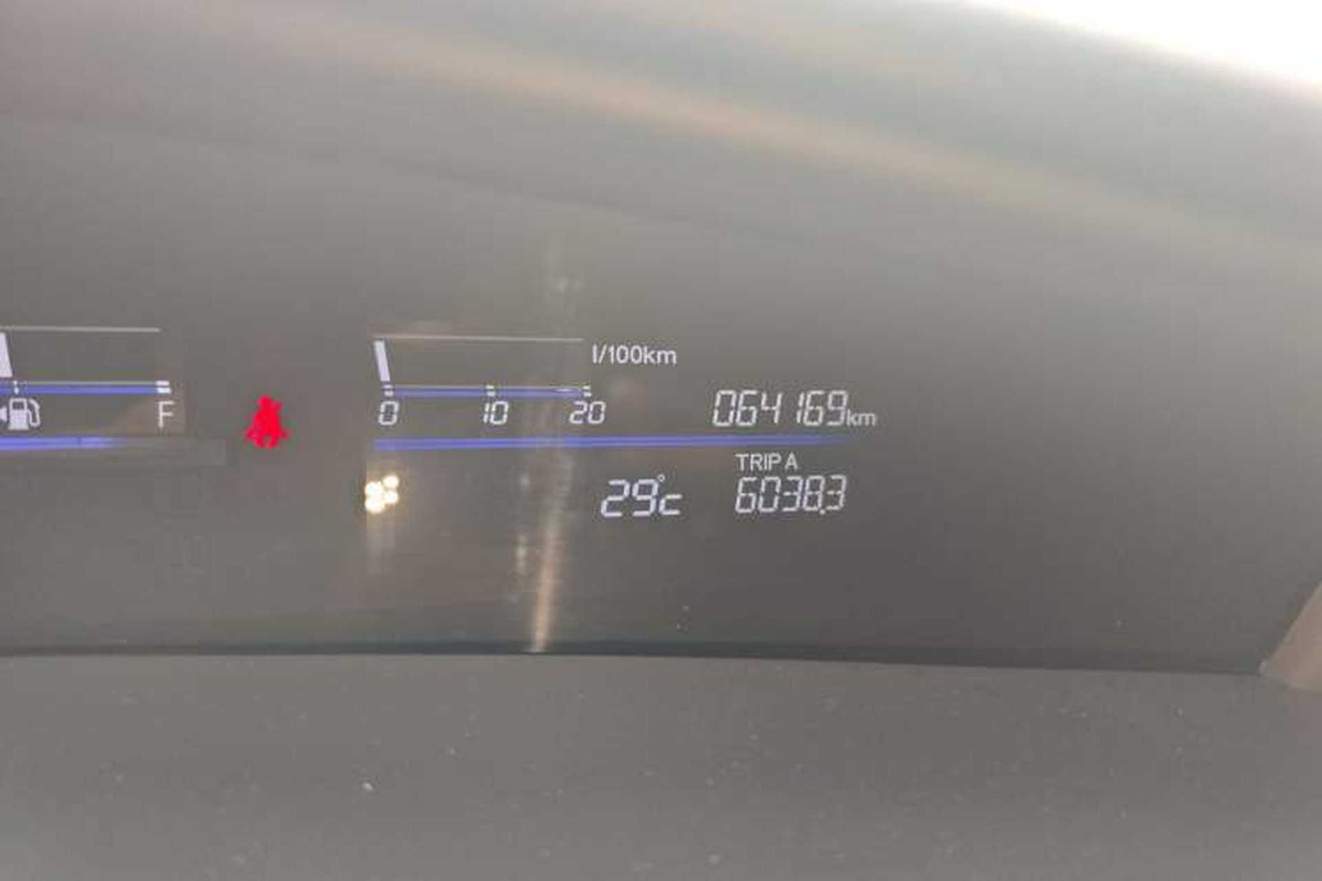 Used Honda Jade 2020 1.8L automatic Comfort version Odometer Close Up