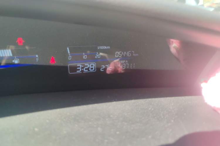 Used Honda Jade 2020 1.8L automatic Comfort version Odometer Close Up