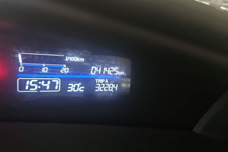 Used Honda Jade 2020 1.8L automatic Comfort version Odometer Close Up