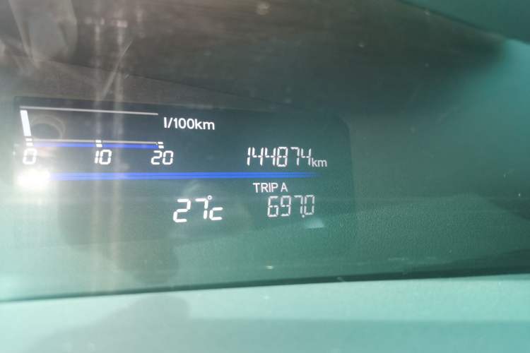 Used Honda Jade 2020 1.8L automatic Comfort version Odometer Close Up