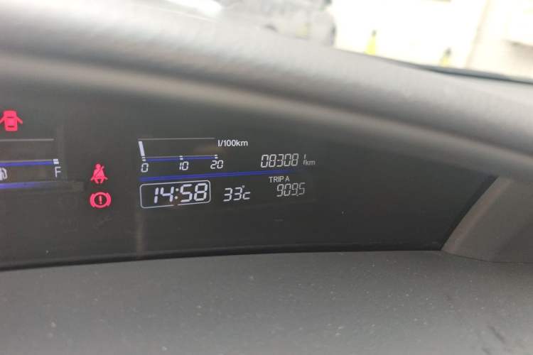 Used Honda Jade 2020 1.8L automatic Comfort version Odometer Close Up