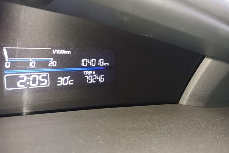 Used Honda Jade 2020 1.8L automatic Comfort version Odometer Close Up