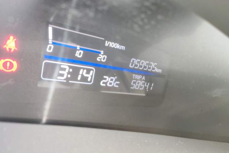 Used Honda Jade 2020 1.8L automatic Comfort version Odometer Close Up