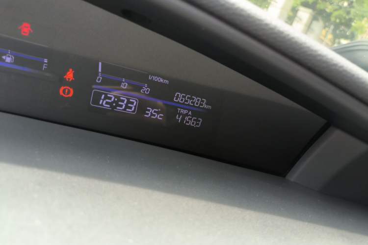 Used Honda Jade 2020 1.8L automatic Comfort version Odometer Close Up