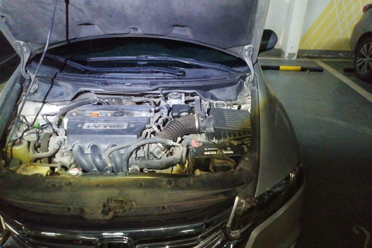Used Honda Odyssey 2009 2.4L Comfort Edition Engine Bay Left
