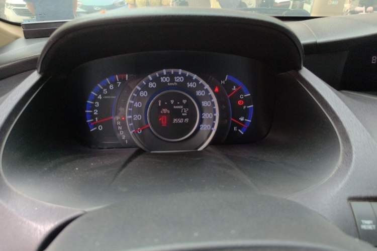 Used Honda Odyssey 2009 2.4L Luxury Edition Odometer Close Up