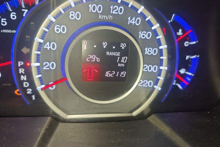 Used Honda Odyssey 2009 2.4L Comfort Edition Odometer Close Up