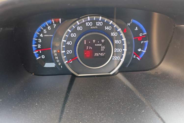 Used Honda Odyssey 2009 2.4L Luxury Edition Odometer Close Up