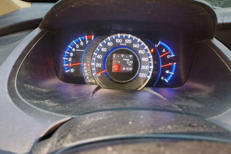 Used Honda Odyssey 2011 Jingxiu 2.4L Luxury Edition Odometer Close Up