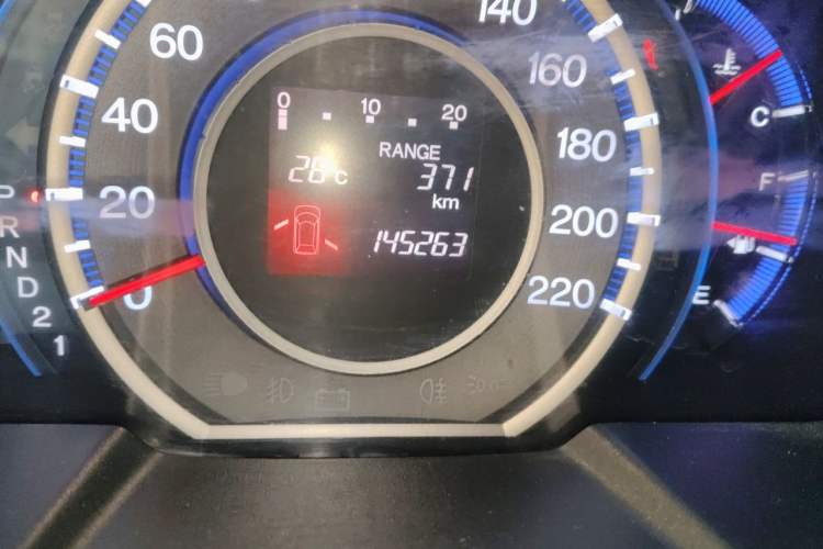 Used Honda Odyssey 2011 Jingxiu 2.4L Leading Edition Odometer Close Up