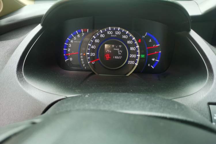 Used Honda Odyssey 2011 Jingxiu 2.4L Luxury Edition Odometer Close Up