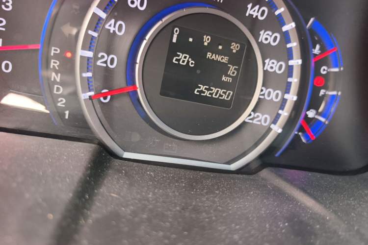 Used Honda Odyssey 2011 Jingxiu 2.4L Comfort Version Odometer Close Up