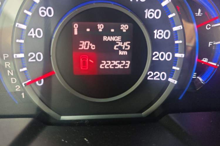 Used Honda Odyssey 2011 Jingxiu 2.4L Luxury Edition Odometer Close Up