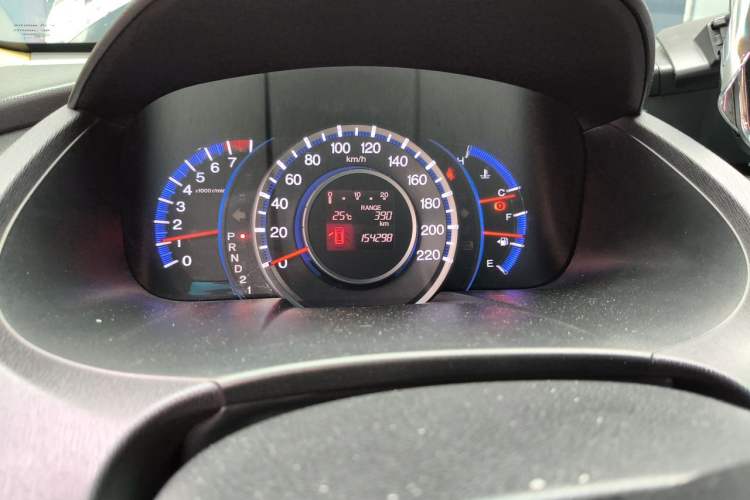 Used Honda Odyssey 2011 Jingxiu 2.4L Luxury Edition Odometer Close Up
