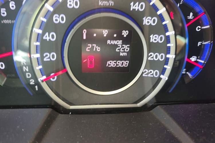 Used Honda Odyssey 2011 Jingxiu 2.4L Luxury Edition Odometer Close Up