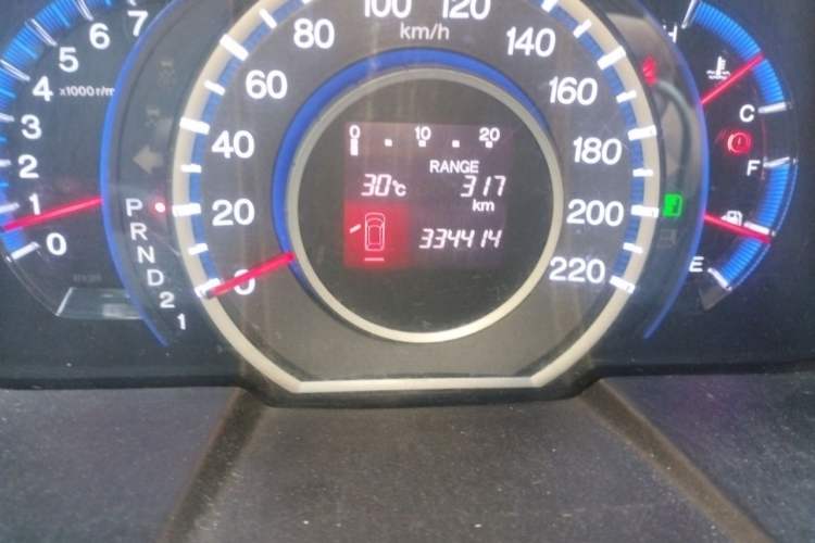 Used Honda Odyssey 2011 Jingxiu 2.4L Leading Edition Odometer Close Up