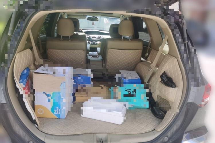 Used Honda Odyssey 2011 Jingxiu 2.4L Luxury Edition Trunk