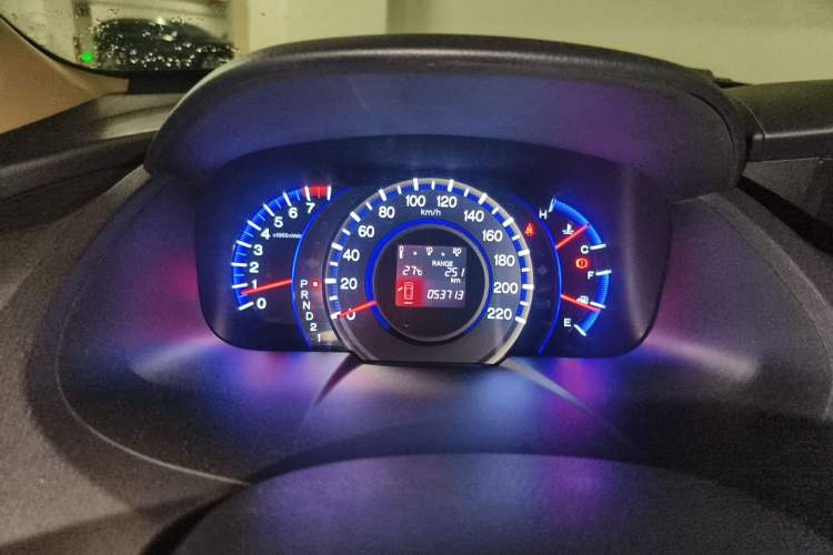 Used Honda Odyssey 2011 Jingxiu 2.4L Luxury Edition Odometer Close Up