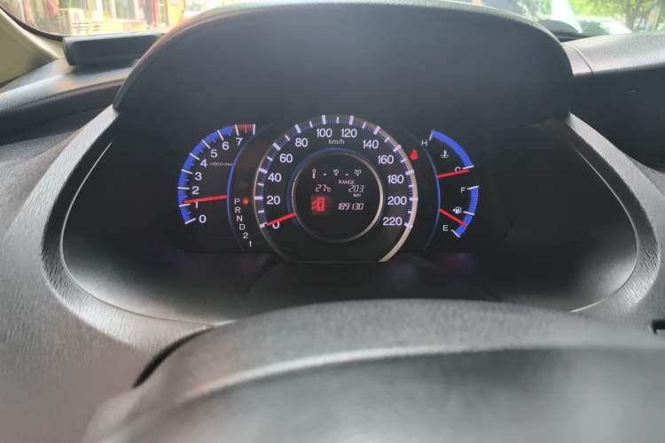 Used Honda Odyssey 2011 Jingxiu 2.4L Luxury Edition Odometer Close Up