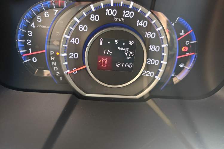 Used Honda Odyssey 2011 Jingxiu 2.4L Luxury Edition Odometer Close Up