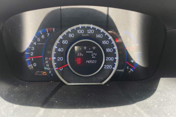 Used Honda Odyssey 2011 Jingxiu 2.4L Luxury Edition Odometer Close Up