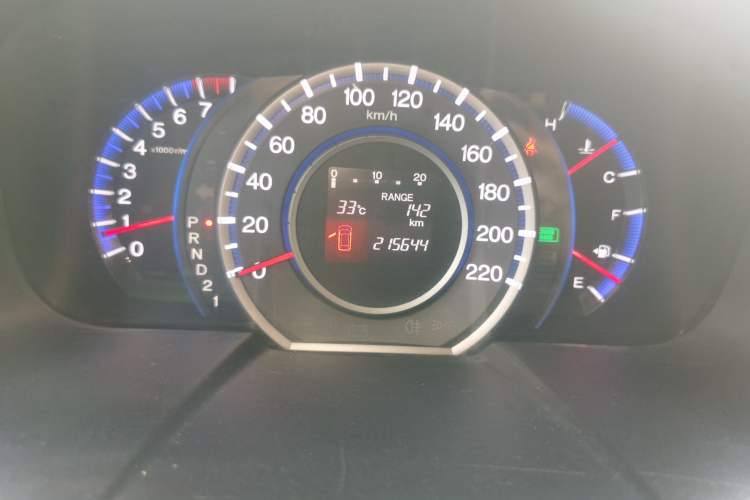 Used Honda Odyssey 2011 Jingxiu 2.4L Luxury Edition Odometer Close Up