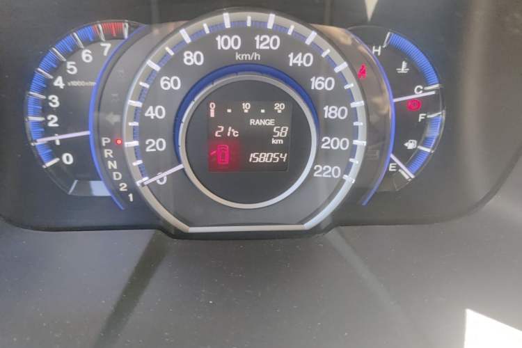 Used Honda Odyssey 2013 2.4L Luxury Edition Odometer Close Up