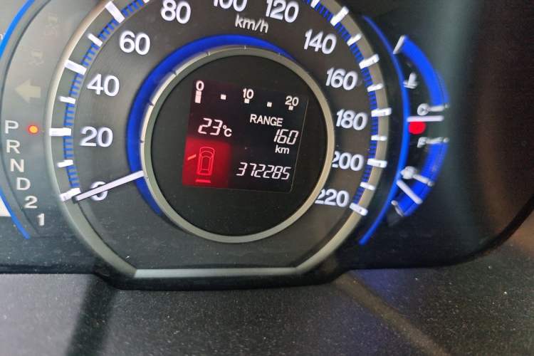 Used Honda Odyssey 2013 2.4L Luxury Edition Odometer Close Up