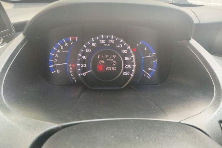 Used Honda Odyssey 2013 2.4L Luxury Edition Odometer Close Up