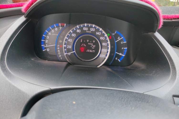 Used Honda Odyssey 2013 2.4L Luxury Edition Odometer Close Up