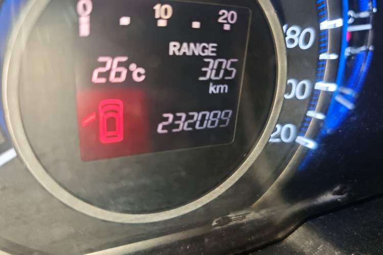 Used Honda Odyssey 2013 2.4L Luxury Edition Odometer Close Up