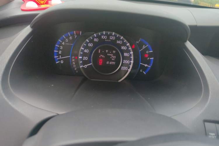 Used Honda Odyssey 2013 2.4L Elite Edition Odometer Close Up