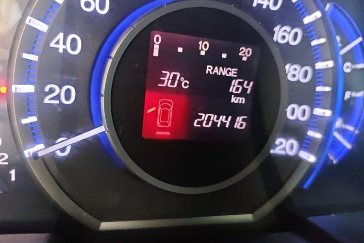 Used Honda Odyssey 2013 2.4L Luxury Edition Odometer Close Up