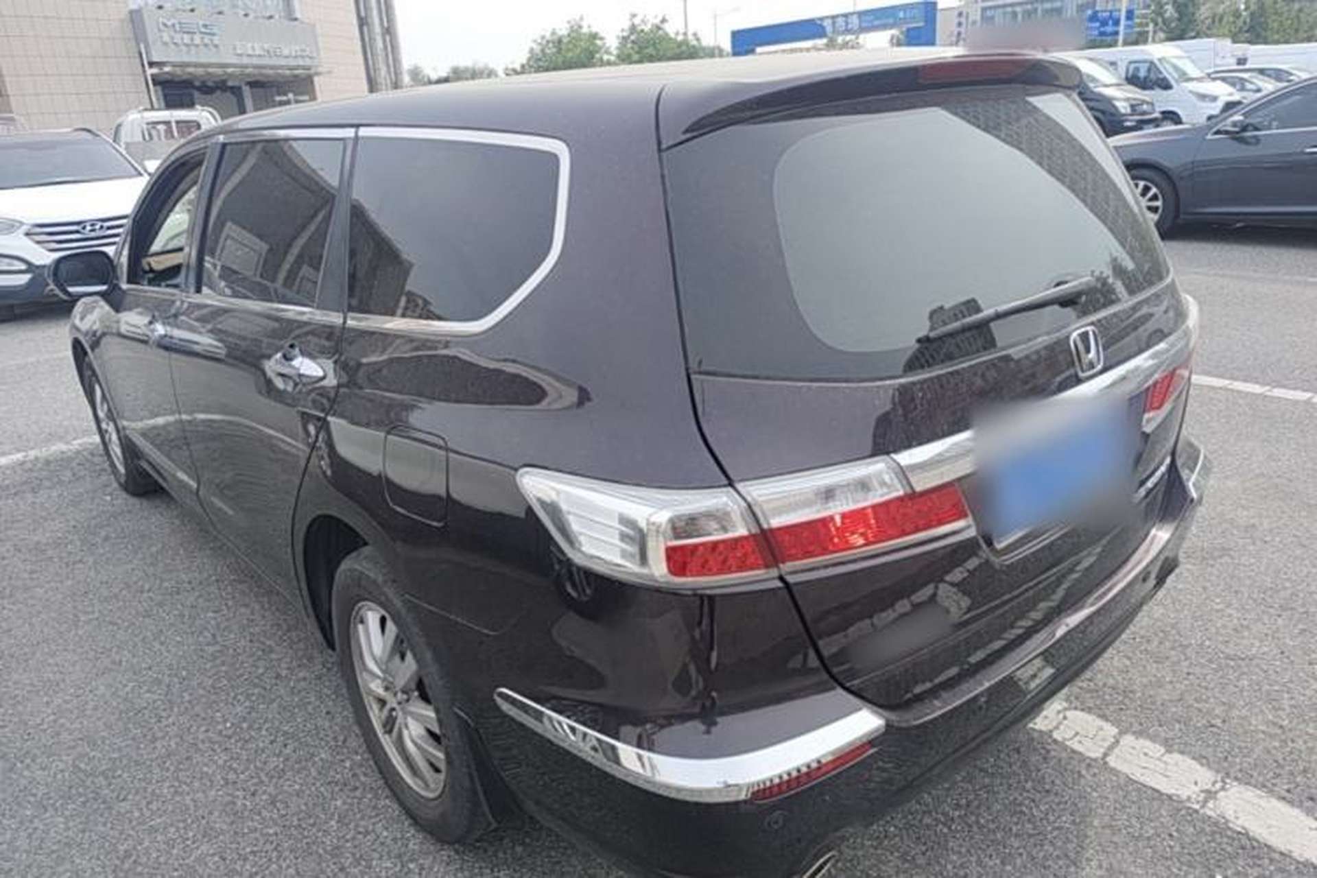 Used Honda Odyssey 2013 2.4L Elite Edition Rear Left 45 Deg