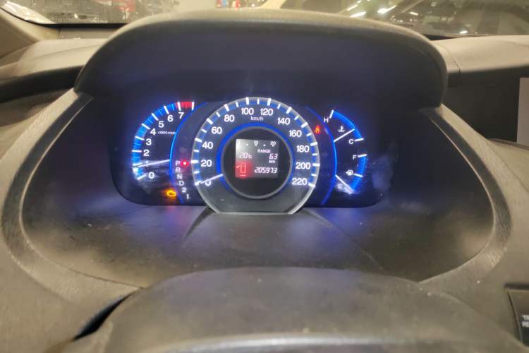Used Honda Odyssey 2013 2.4L Luxury Edition Odometer Close Up