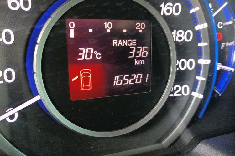 Used Honda Odyssey 2013 2.4L Sport Edition Odometer Close Up