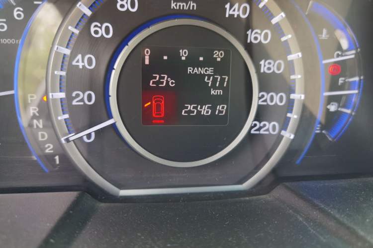 Used Honda Odyssey 2013 2.4L Luxury Edition Odometer Close Up