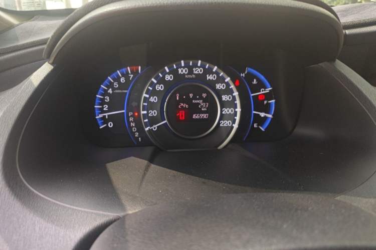 Used Honda Odyssey 2013 2.4L Luxury Edition Odometer Close Up