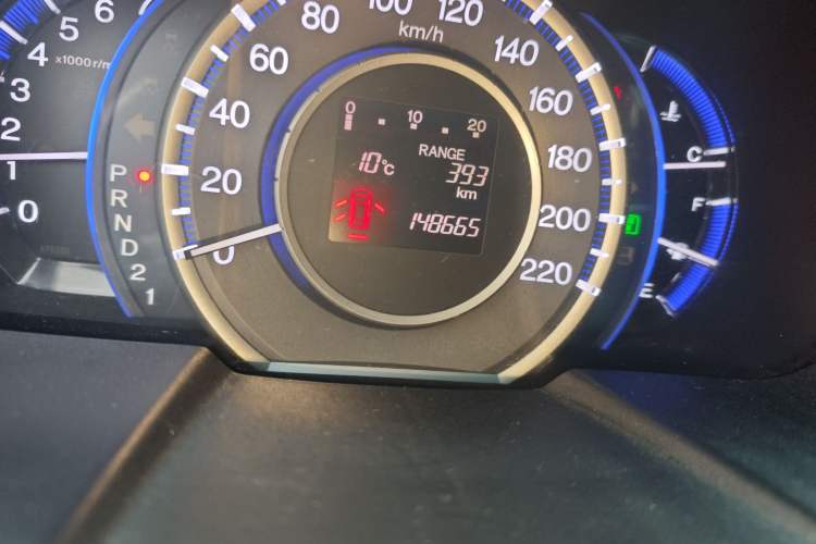 Used Honda Odyssey 2013 2.4L Luxury Edition Odometer Close Up