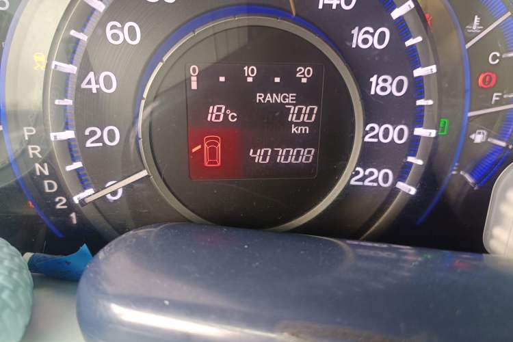 Used Honda Odyssey 2013 2.4L Luxury Edition Odometer Close Up