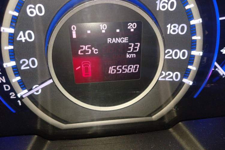 Used Honda Odyssey 2013 2.4L Luxury Edition Odometer Close Up