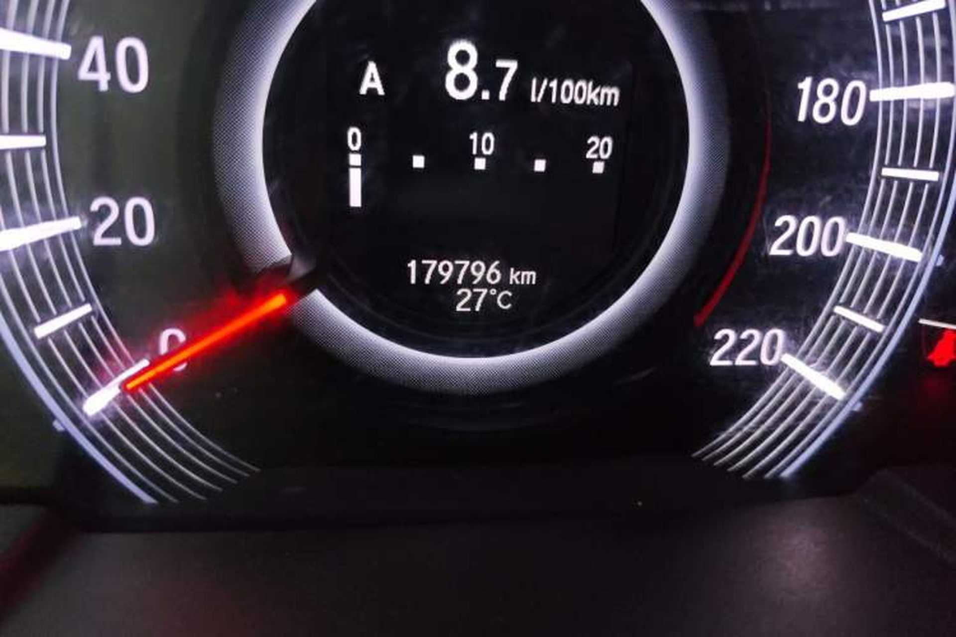 Used Honda Odyssey 2015 2.4L Prestige Edition Odometer Close Up