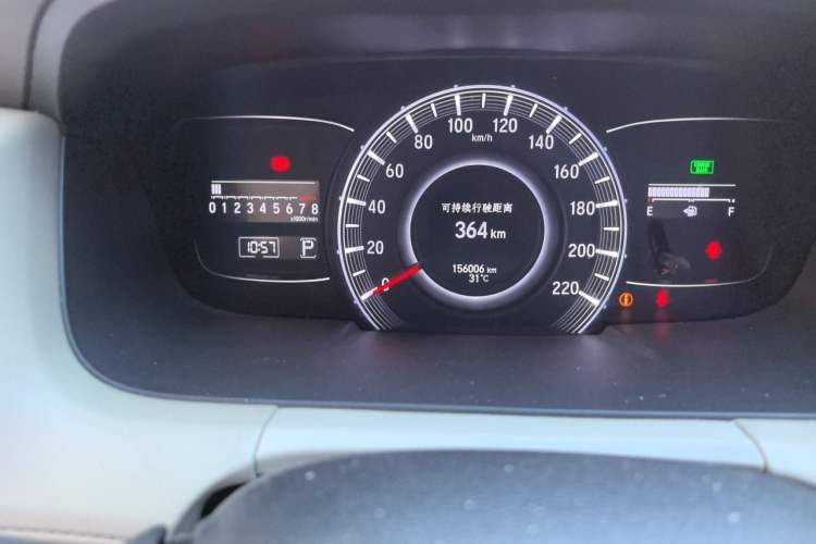 Used Honda Odyssey 2015 Revised Version 2.4L Supreme Edition Odometer Close Up
