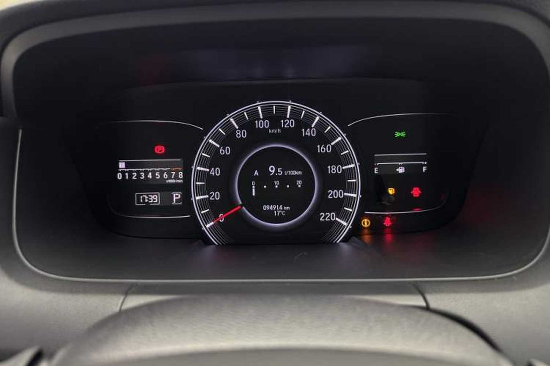 Used Honda Odyssey 2015 Revised Version 2.4L Supreme Edition Odometer Close Up