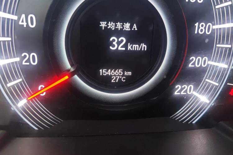 Used Honda Odyssey 2015 Revised Version 2.4L Supreme Edition Odometer Close Up