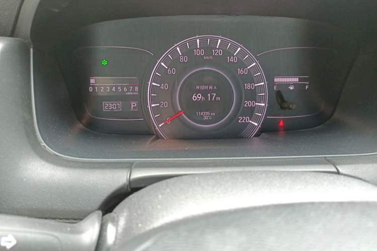 Used Honda Odyssey 2015 Revised Version 2.4L Supreme Edition Odometer Close Up