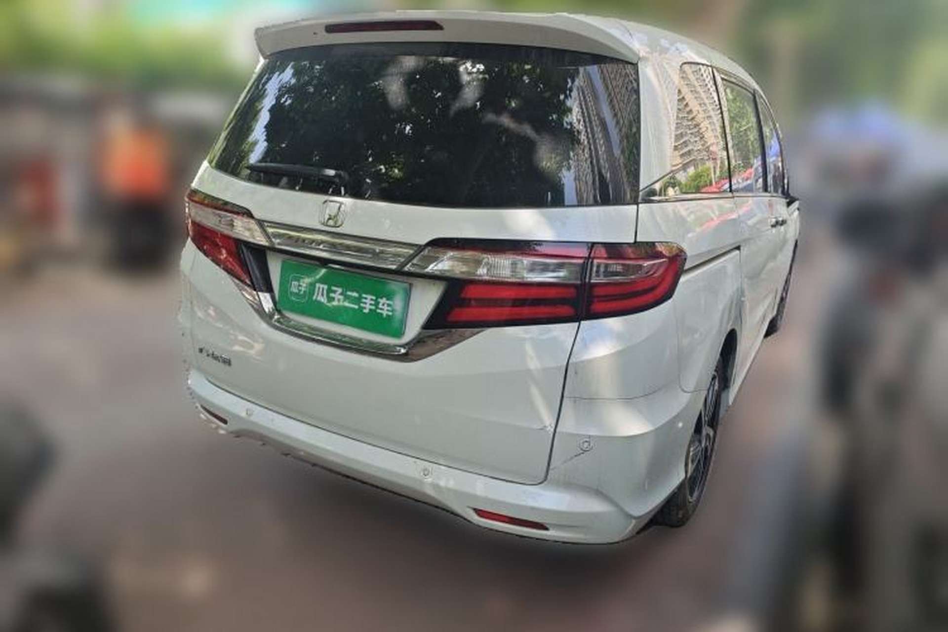 Used Honda Odyssey 2015 Updated Version 2.4L Smart Edition Rear Right 45 Deg