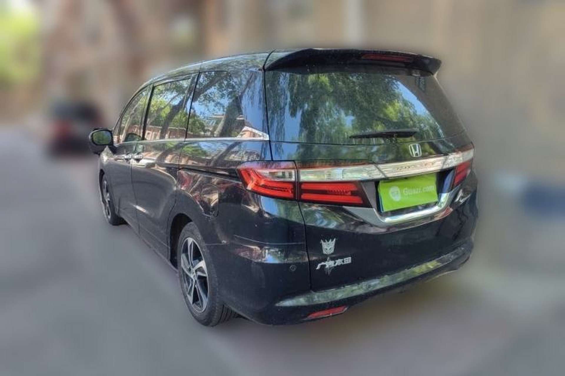 Used Honda Odyssey 2017 2.4L Luxury Edition Rear Left 45 Deg